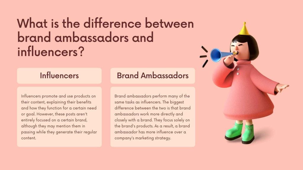 Influencers Vs Brand Ambassadors Which Is Right For Your Business