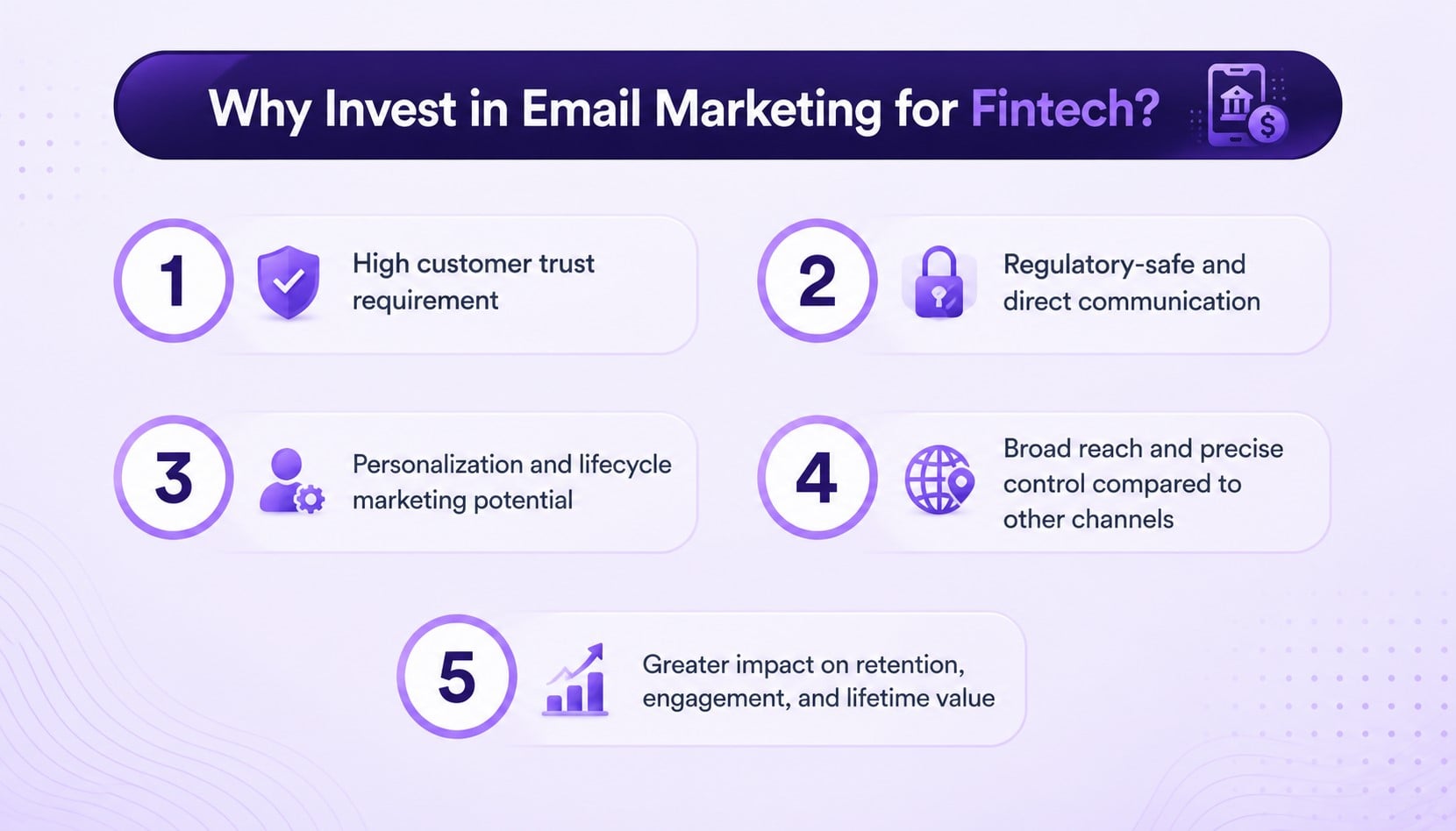 Fintech email marketing