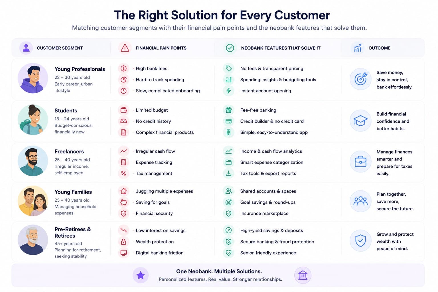 solutions for customer needs